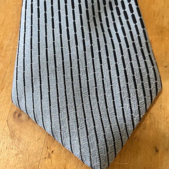 Vintage Mens Tie Titos Of Antioch Blue Polyester - Picture 2 of 8